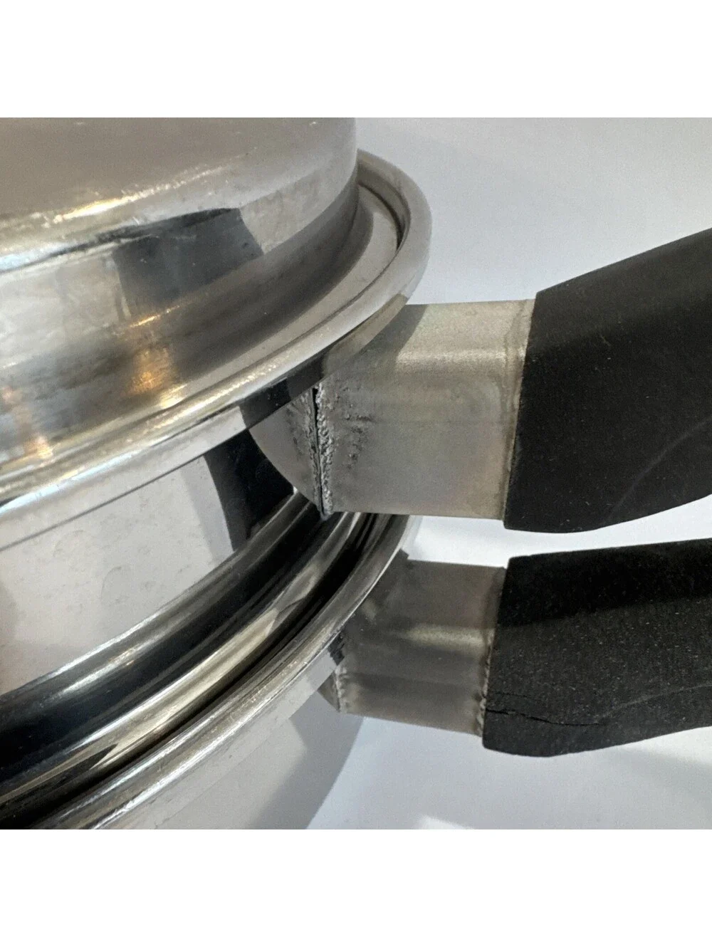 Saladmaster 3 Pc Double Boiler Tri-Clad Vintage 18-8 Stainless Steel Vapo Lid